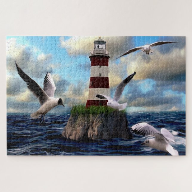 Quebra-cabeça Farol (Horizontal)
