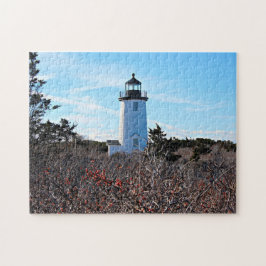 Quebra-cabeça Farol Cape Poge, Massachusetts Chappaquiddick