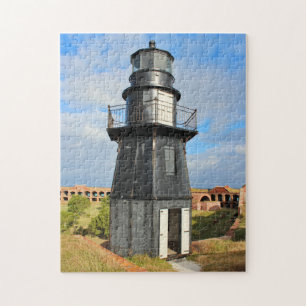 Quebra-cabeça Farol-Chave do Jardim, Dry Tortugas Flórida