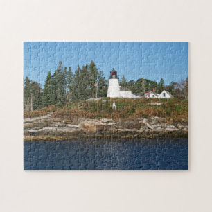 Quebra-cabeça Farol da Burnt Island, Maine Puzzle
