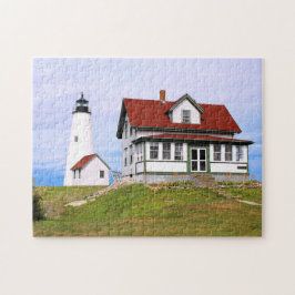 Quebra-cabeça Farol da Ilha Bakers, Massachusetts MÃE Quebra-cab