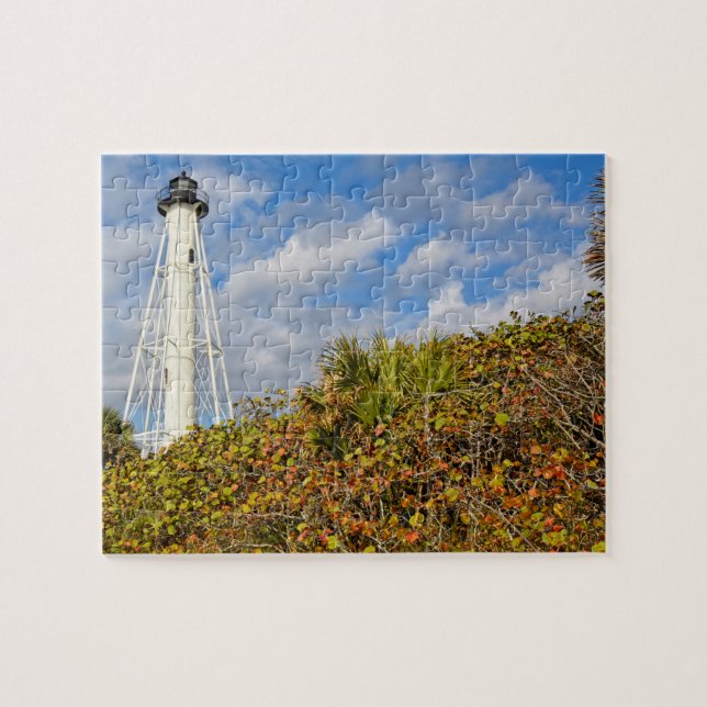 Quebra-cabeça Farol da ilha de Gasparilla - 8x10 - 110 PCes (Horizontal)