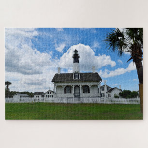 Quebra-cabeça Farol da Ilha Tybee, Geórgia