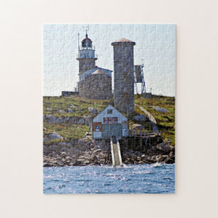 Quebra-cabeça Farol da rocha de Matinicus, Maine