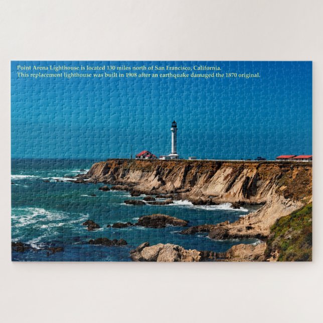 Quebra-cabeça Farol de Arena California (Horizontal)