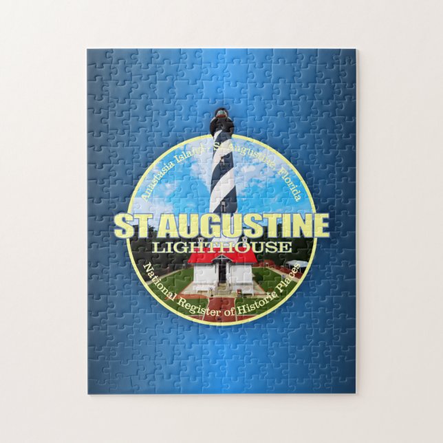 Quebra-cabeça Farol de Augustine rua (Vertical)