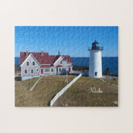 Quebra-cabeça Farol de Fotos Personalizado do Cape Cod