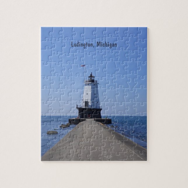Quebra-cabeça Farol de Ludington (Vertical)