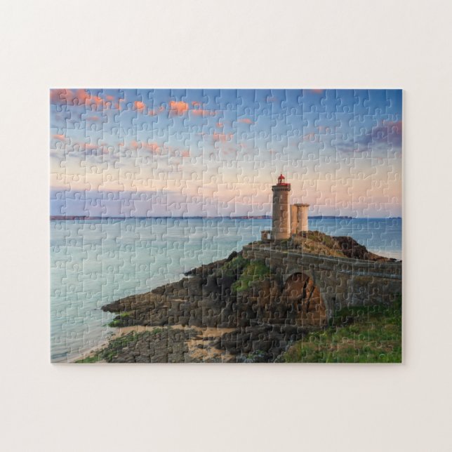 Quebra-cabeça Farol de Minou em France (Horizontal)
