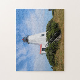 Quebra-cabeça Farol de Plymouth, "o Gurnet" Massachusetts