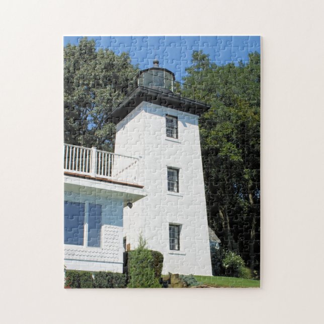 Quebra-cabeça Farol de Ponto Hospital, Massachusetts (Vertical)