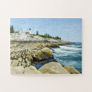 Quebra-cabeça Farol De Ponto Pemaquid Maine Excessivo