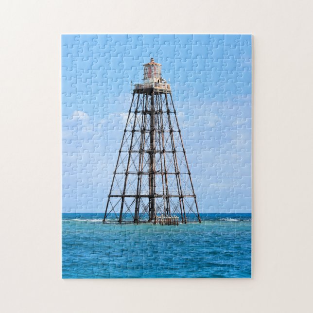 Quebra-cabeça Farol de Sand Key, Flórida Jigsaw Puzzle (Vertical)