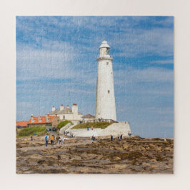 Quebra-cabeça farol de Whitley Bay