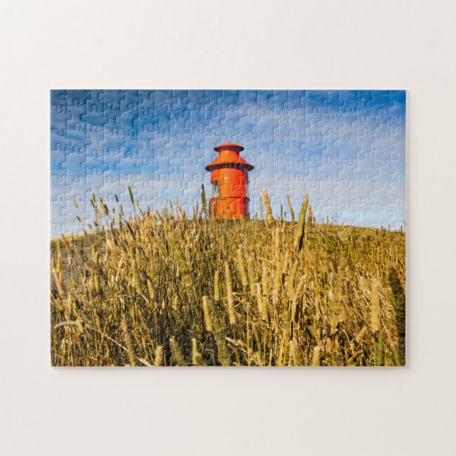 Quebra-cabeça Farol em Stykholmur, Islândia (Horizontal)