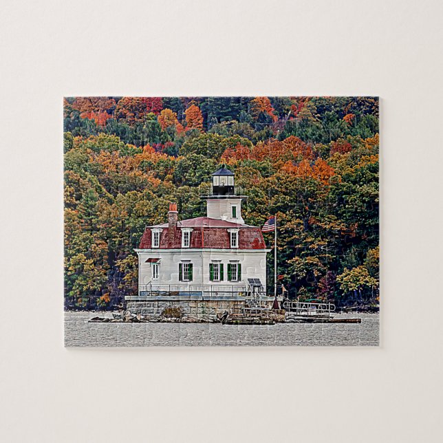 Quebra-cabeça Farol Esopus Meadows (Horizontal)