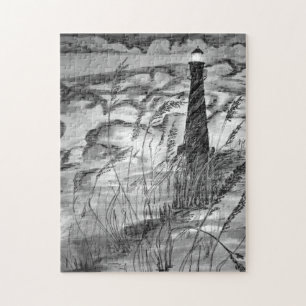 Quebra-cabeça Farol na tempestade