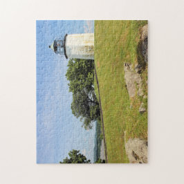 Quebra-cabeça Farol rochoso do ponto, New York