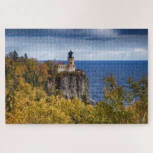 Quebra-cabeça Farol Split Rock Minnesota Jigsaw Puzzle