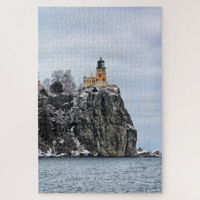 Quebra-cabeça Farol Split Rock Minnesota Jigsaw Puzzle (Vertical)