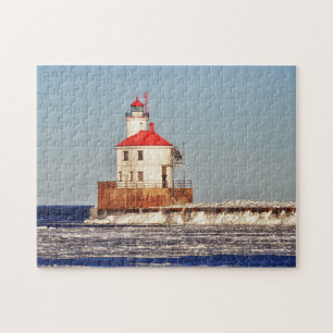 Quebra-cabeça Farol Superior Wisconsin