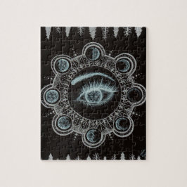 Quebra-cabeça Fases do olho da lua