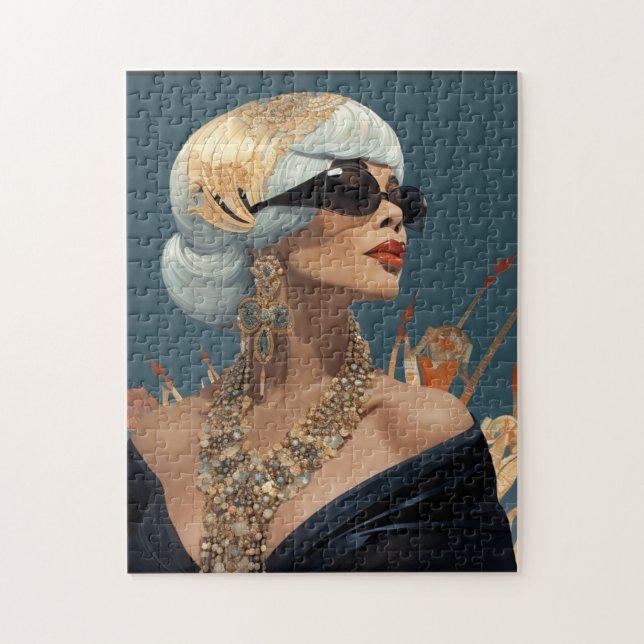 QUEBRA-CABEÇA FASHION - ESQUE #1 (Vertical)