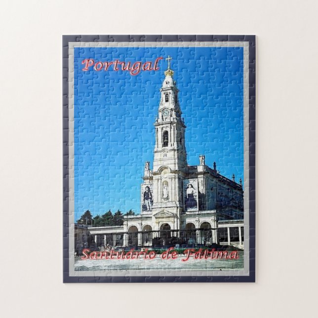 Quebra-cabeça Fatima Shrine - Portugal - (Vertical)