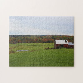 Quebra-cabeça Fazenda do outono