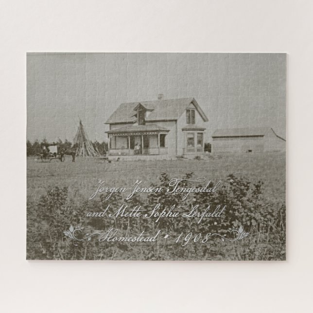 Quebra-cabeça Fazenda Jorgen & Sophie Tengesdal (Horizontal)