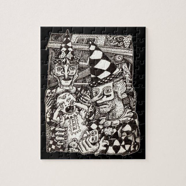 Quebra-cabeça Fazer do homem por Brian Benson (Vertical)