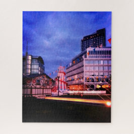 Quebra-cabeça Fechado à noite