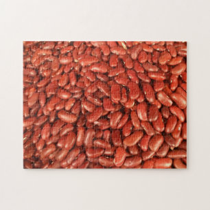 Quebra-cabeça Feijão vermelho vermelho