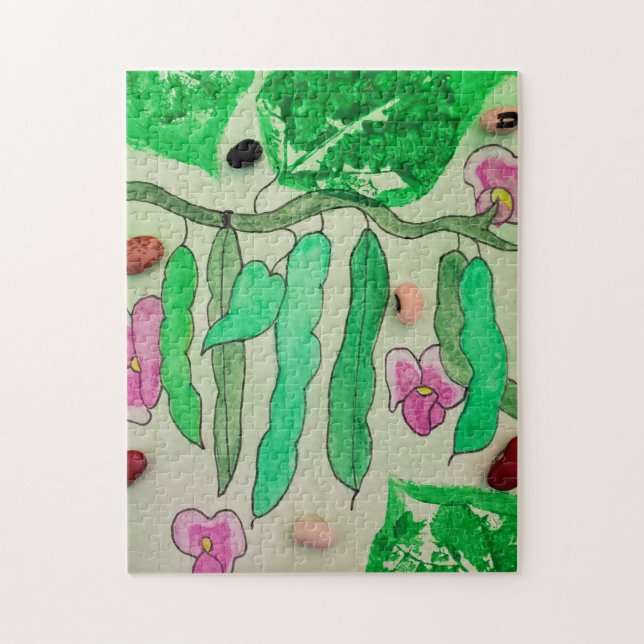 Quebra-cabeça Feijões legal (Vertical)