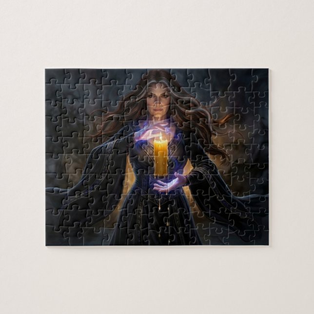 Quebra-cabeça Feiticeira da Vela Arcana (Horizontal)