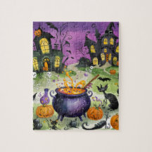 Feiticeiras com caldeirão!