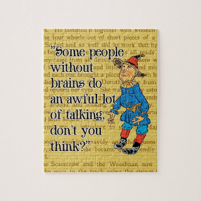 Quebra-cabeça Feiticeiro de Oz- Espantalho (Vertical)