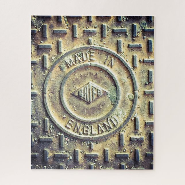 Quebra-cabeça Feito na Inglaterra - 16x20 - 520 peças (Vertical)