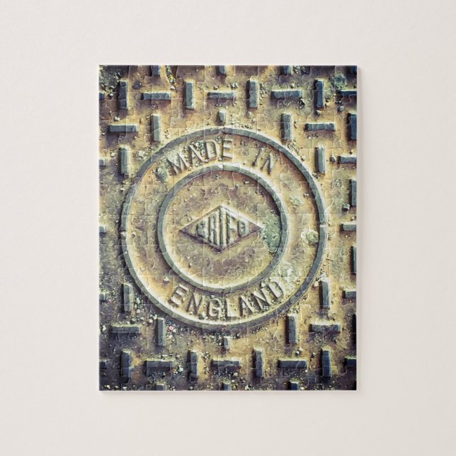 Quebra-cabeça Feito na Inglaterra - 8x10 - 110 peças (Vertical)