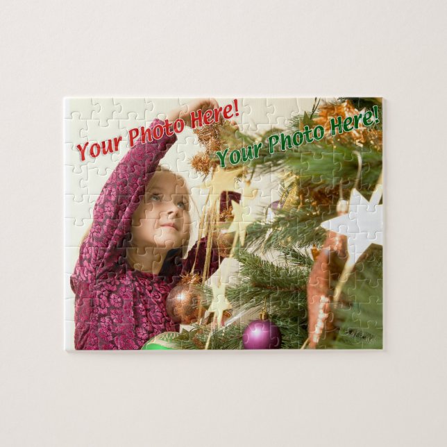 Quebra-cabeça feito sob encomenda da foto (Horizontal)