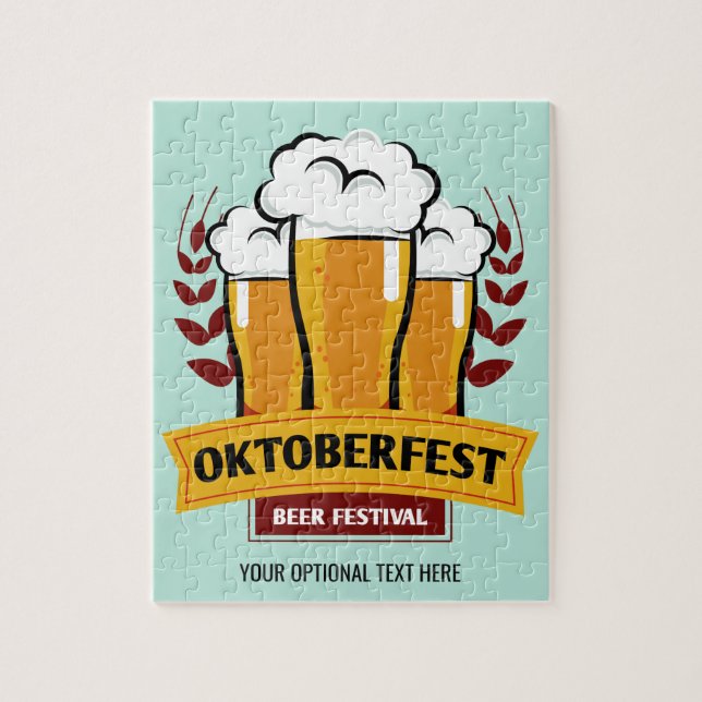 Quebra-cabeça feito sob encomenda de Oktoberfest (Vertical)
