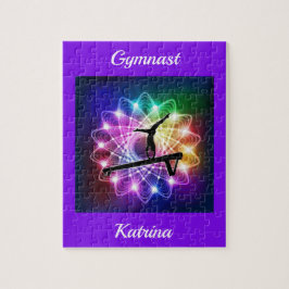 Quebra-cabeça Feixe de Equilíbrio de Gymnast de Meninas Personal