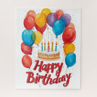 Quebra-cabeça Feliz Aniversário