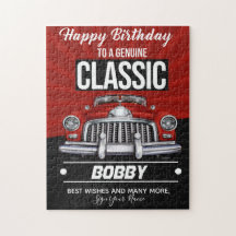 Feliz aniversário para uma Cara clássica