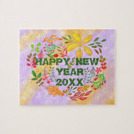 QUEBRA-CABEÇA FELIZ ANO NOVO PERSONALIZADO 20XX