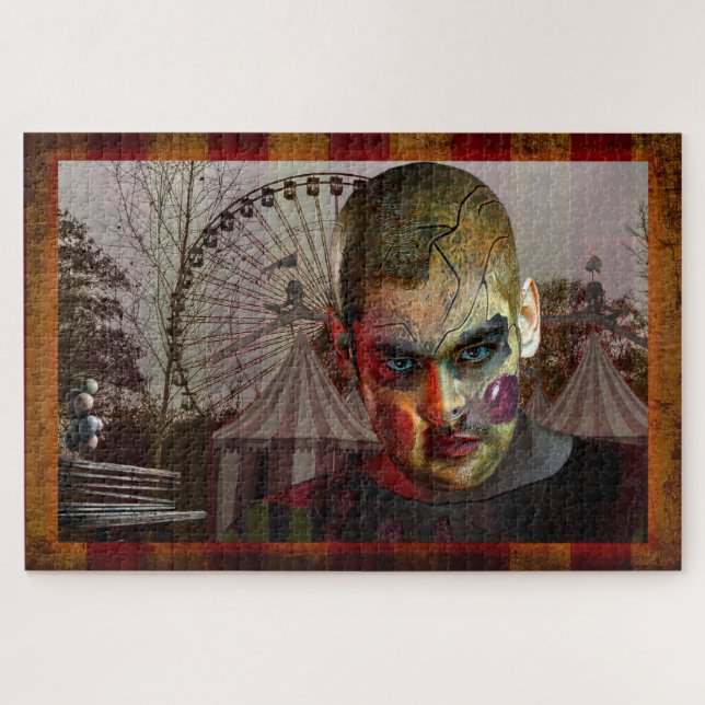 Quebra-cabeça Feliz Dia das Bruxas de SlipperyJoe (Horizontal)