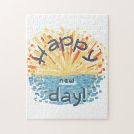 Quebra-cabeça Feliz Dia Novo!