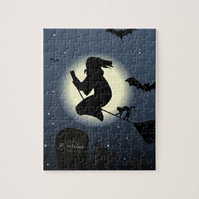 QUEBRA-CABEÇA "FELIZ HALLOWEEN" (Vertical)