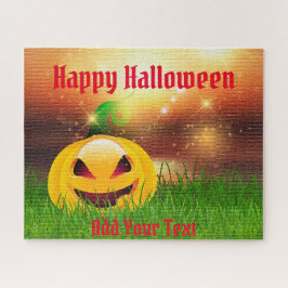 Quebra-cabeça Feliz Halloween Pumpkin