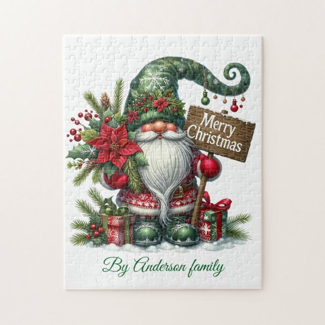 Quebra-cabeça Feliz Natal (Vertical)
